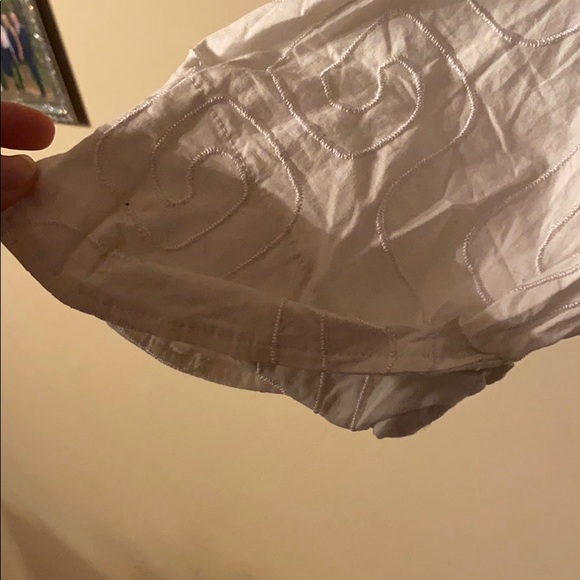 Women’s white Patterned Blouse size 1x - Picture 4 of 4